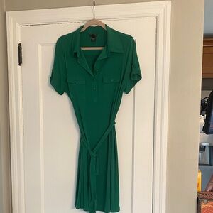 Enfocus Studio Emerald Green Midi Dress